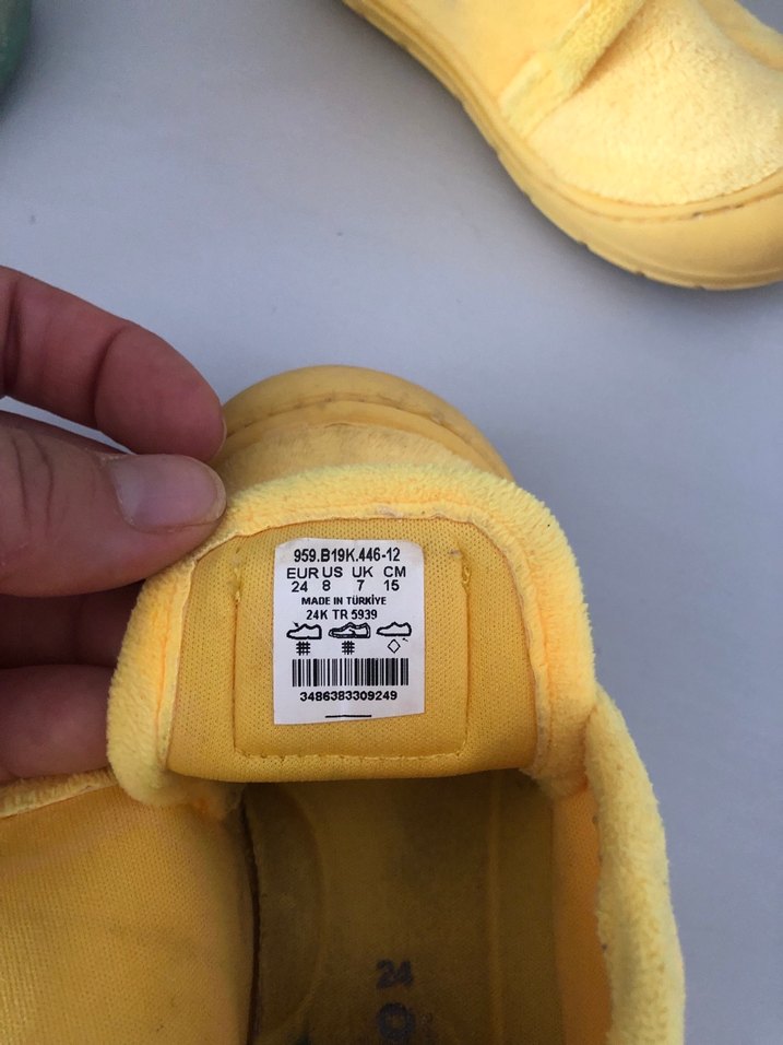 Kız Çocuk Vicco Sarı Ev Terliği - Görsel 2