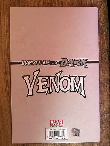  Venom What İf ? Dark - Çizgi Roman