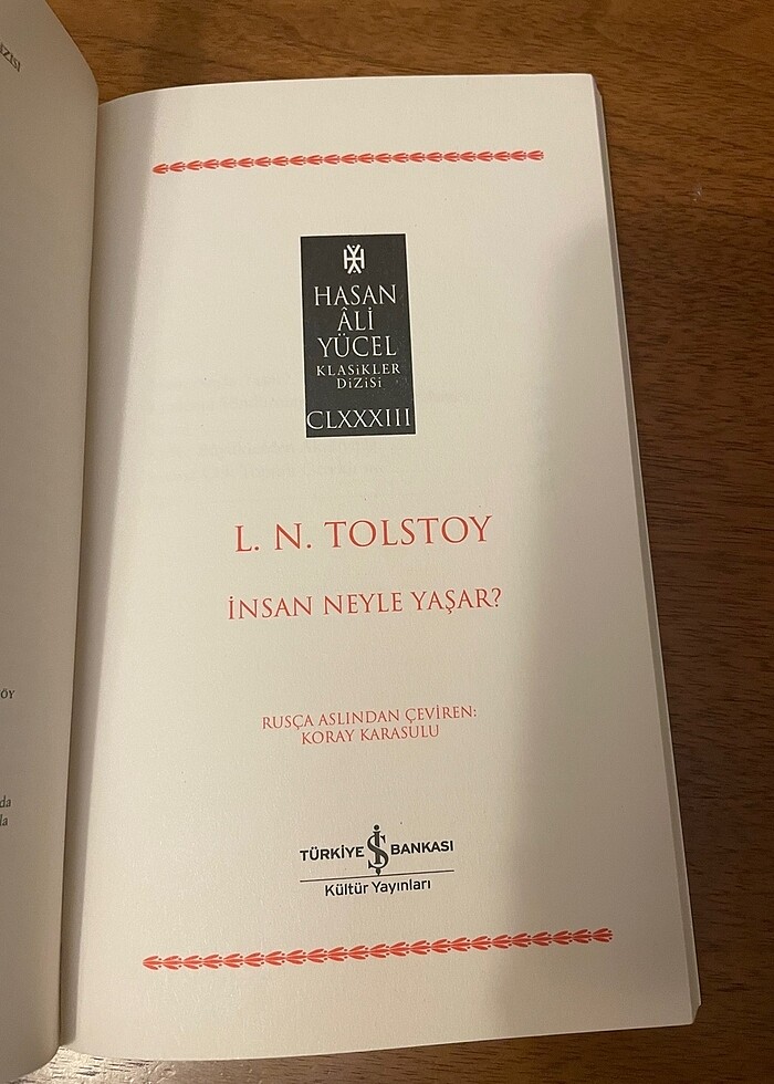Tolstoy-İnsan Neyle Yaşar - Görsel 4