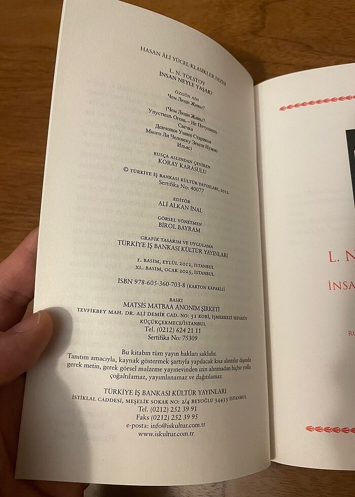 Tolstoy-İnsan Neyle Yaşar - Görsel 3