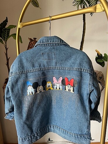 6 Yaş Beden Zara kız kot ceket