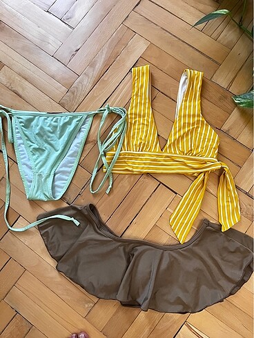3 parça bikini