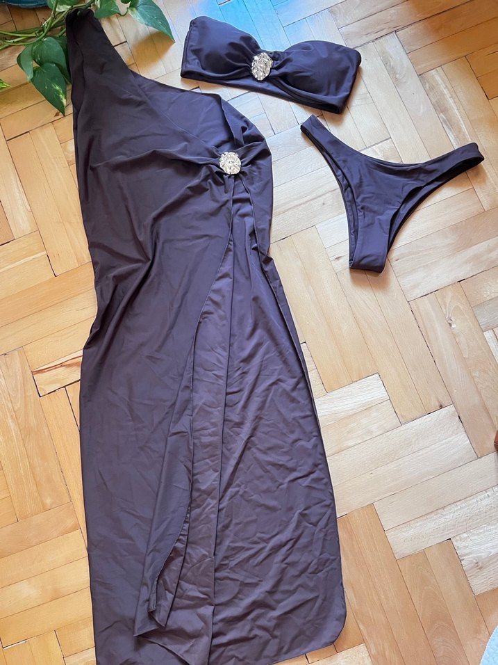 3 parça bikini takım ve plaj elbisesi - Görsel 5