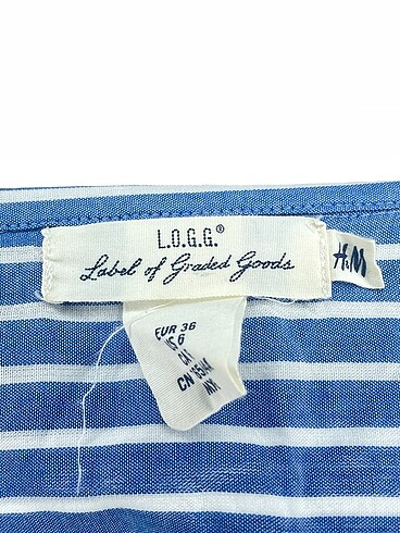 s Beden mavi Renk H&M Gömlek %70 İndirimli.