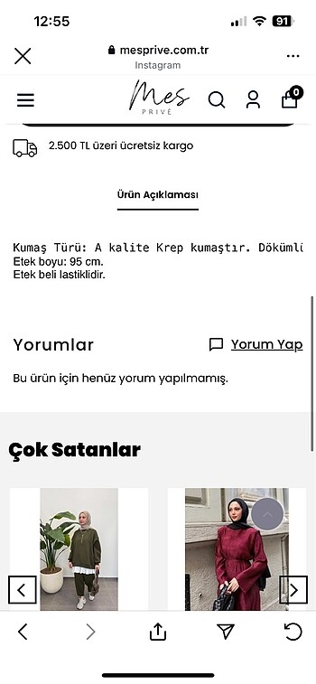 m Beden Takım
