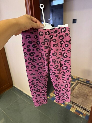 LC Waikiki pembe leopar desen tayt