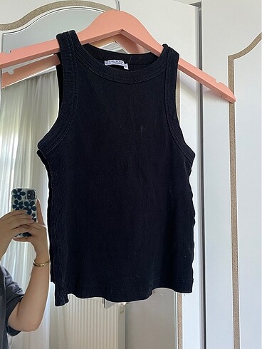 Halter yaka crop