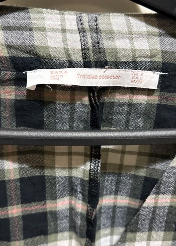 Kadın Gri Nakışlı Bohem Gömlek - Görsel 2