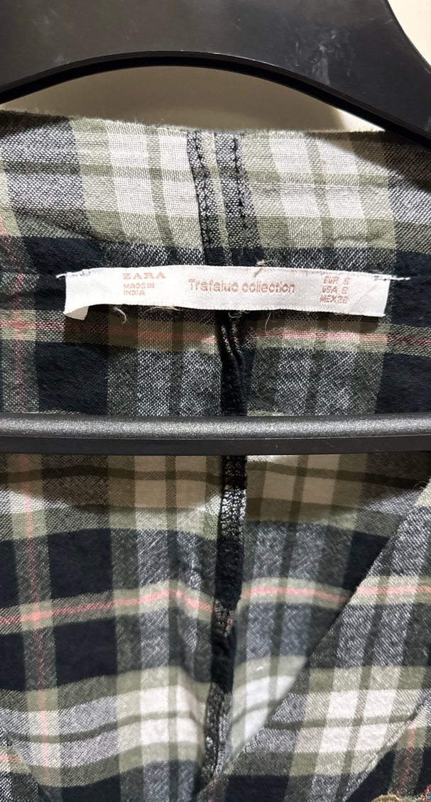 Kadın Gri Nakışlı Bohem Gömlek - Görsel 2