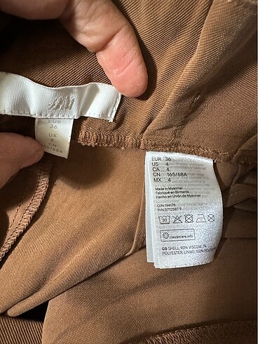 H&M paperbag pantolon