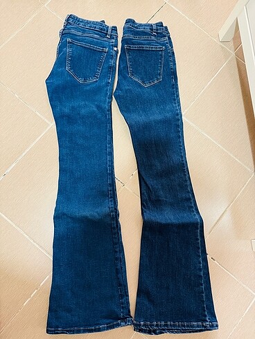 Mango İspanyol paça jean
