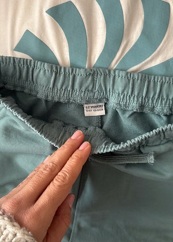 Erkek çocuk Pastel Renkli Rahat şort takımı - Görsel 2