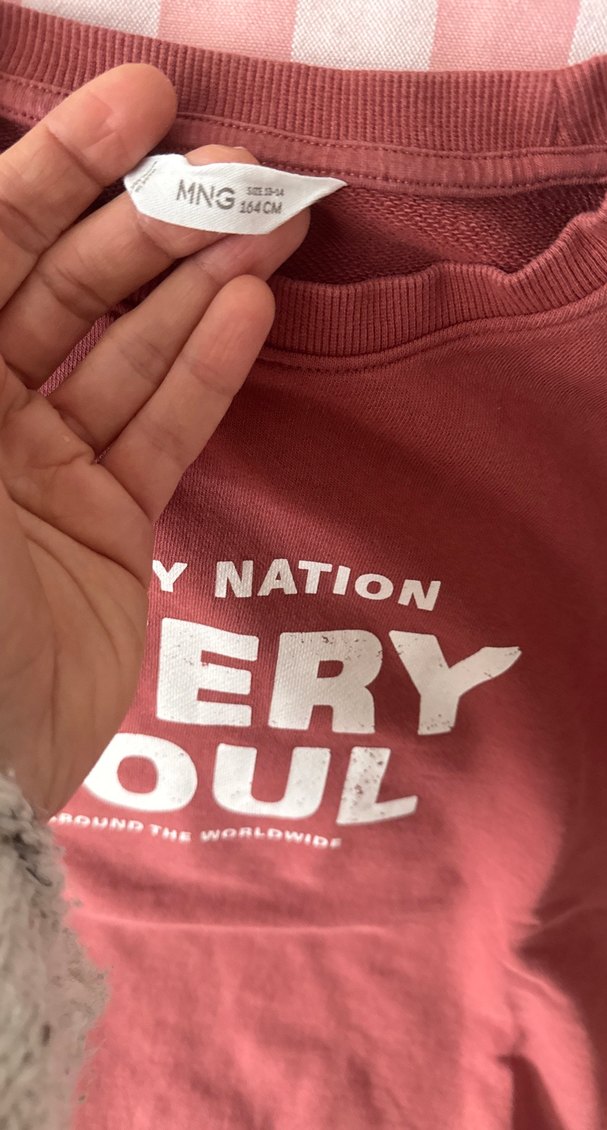 Erkek çocuk Bordo Pamuklu Uzun Kollu Sweatshirt - Görsel 2