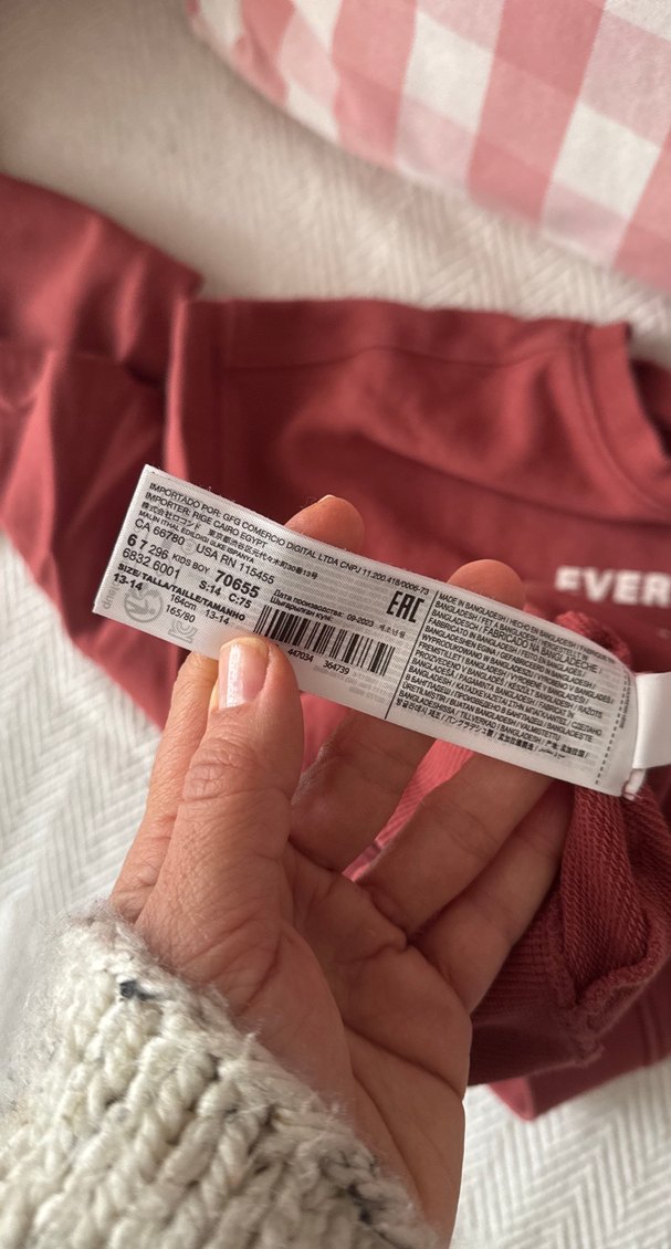 Erkek çocuk Bordo Pamuklu Uzun Kollu Sweatshirt - Görsel 3