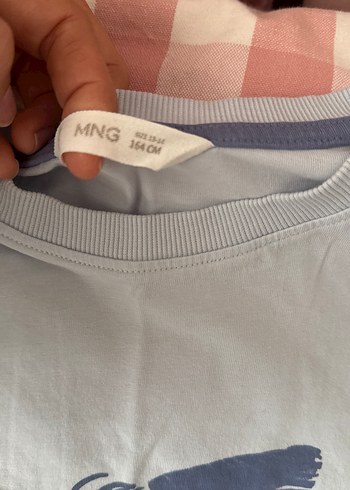 Erkek Çocuk Mavi Baskılı Kısa Kollu Tişört - Görsel 2