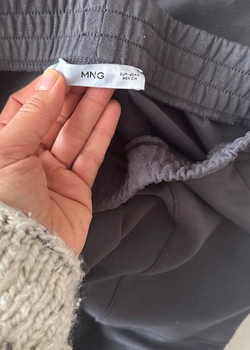 Gri Fermuarlı Kadın Midi Ceket ve pantolonu - Görsel 3