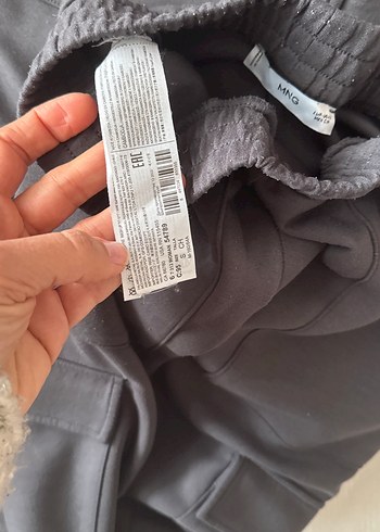 Gri Fermuarlı Kadın Midi Ceket ve pantolonu - Görsel 5