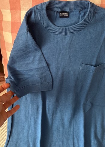 Mavi Pamuklu Basic Erkek çocuk Tişört - Görsel 2