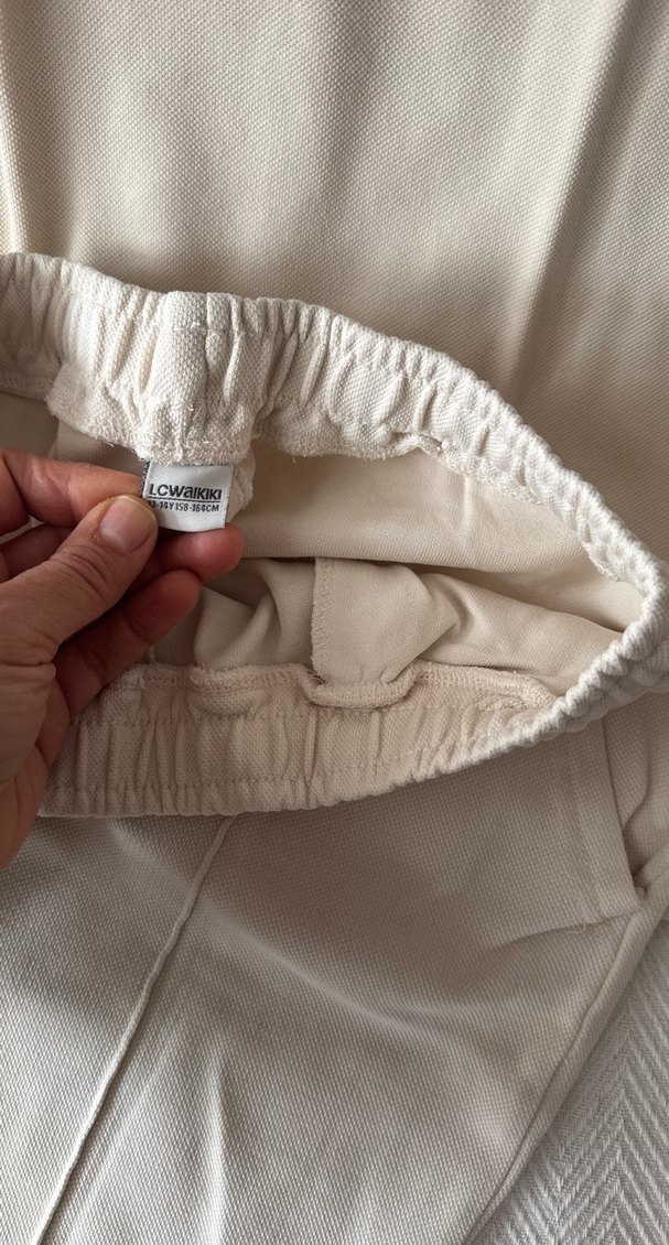 Erkek çocuk Beyaz Kısa Kollu Gömlek Yaka takım - Görsel 3