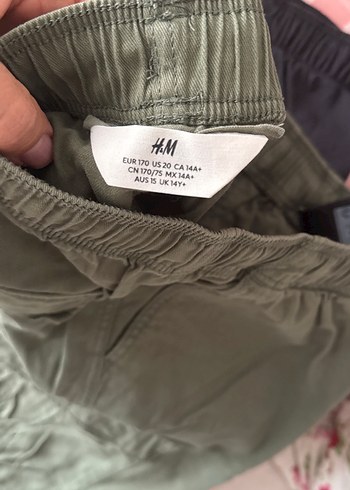 Erkek çocuk Haki ve siyah şort 2 li olarak - Görsel 2