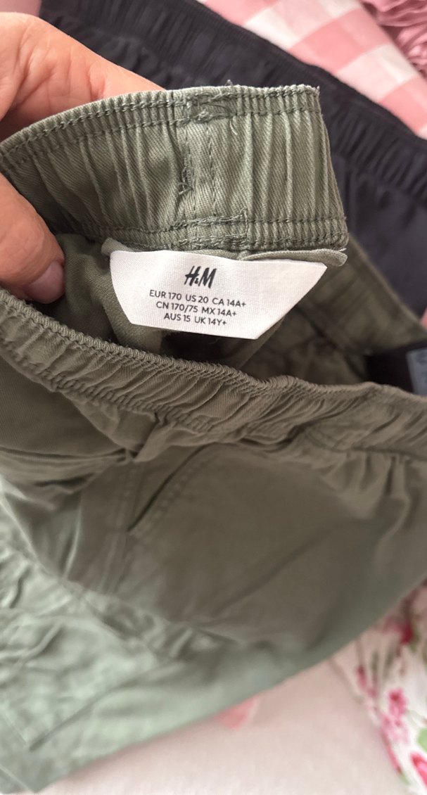 Erkek çocuk Haki ve siyah şort 2 li olarak - Görsel 2