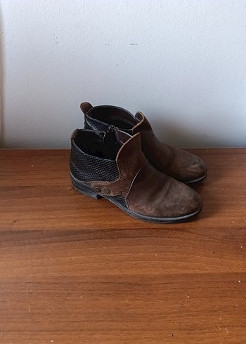 Kahverengi Tokalı Erkek Botu - Görsel 3