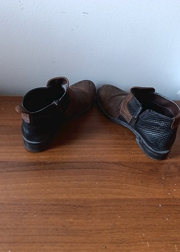 Kahverengi Tokalı Erkek Botu - Görsel 4