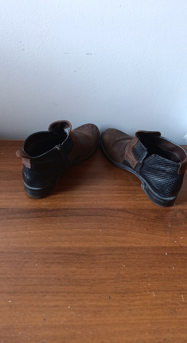 Kahverengi Tokalı Erkek Botu - Görsel 4