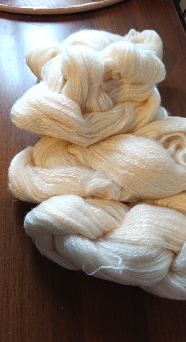 Bohem Tarzı Doğal Beyaz İplik Seti - Görsel 2