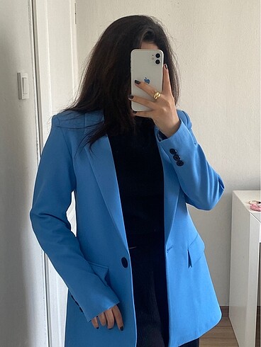 Diğer Mavi blazer
