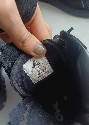 Çocuk Kaymaz Taban orjinal Sıcak Astar Bot - Görsel 3