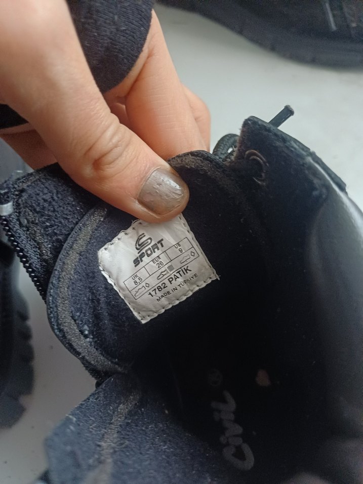 Çocuk Kaymaz Taban orjinal  Sıcak Astar Bot - Görsel 3