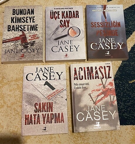 Jane Casey 5li seri