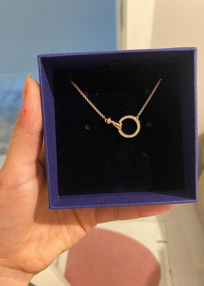 Swarovski kolye - Görsel 3