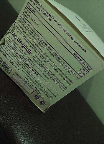 Diğer Vitisfera resveratrol