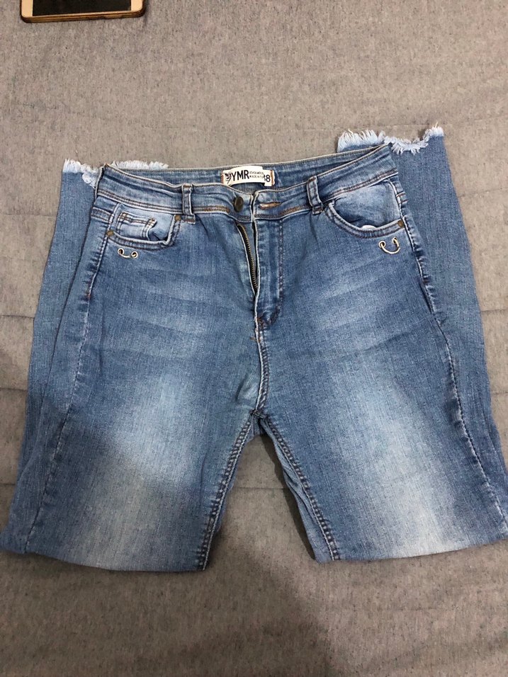 Dar Paça Kot Pantolon - Görsel 2