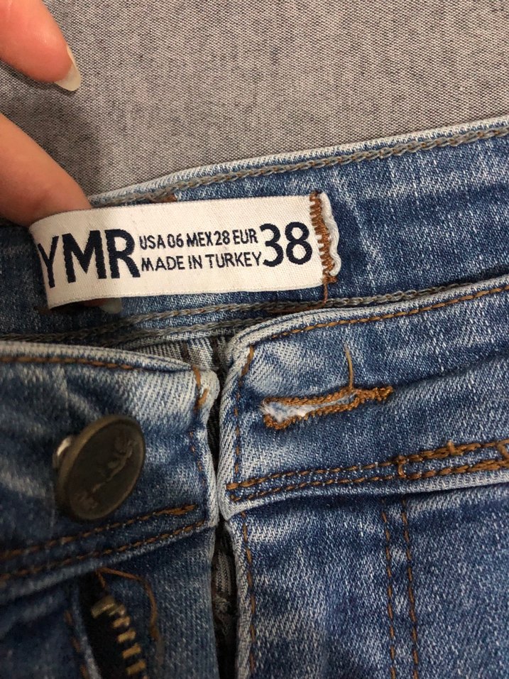 Dar Paça Kot Pantolon - Görsel 3