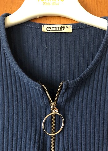 Fermuarlı Bluz - Görsel 4