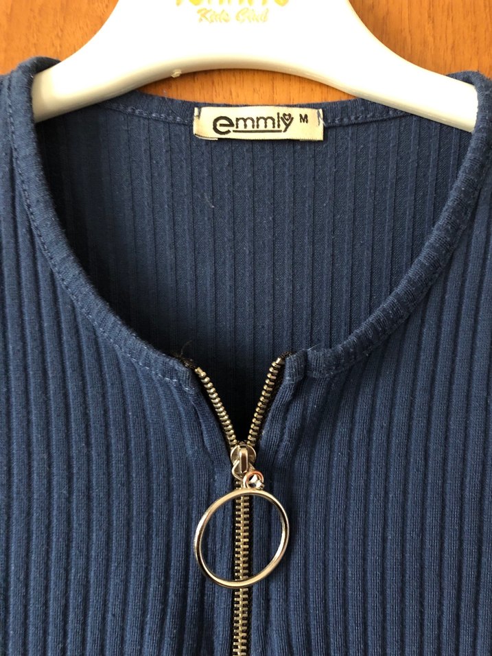 Fermuarlı Bluz - Görsel 4