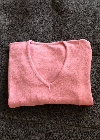 Pembe Triko Kazak - Görsel 3