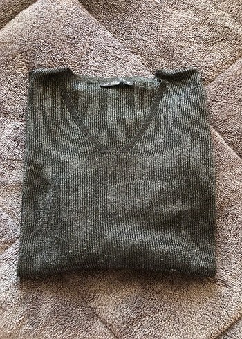 Gri Simli Bluz - Görsel 4