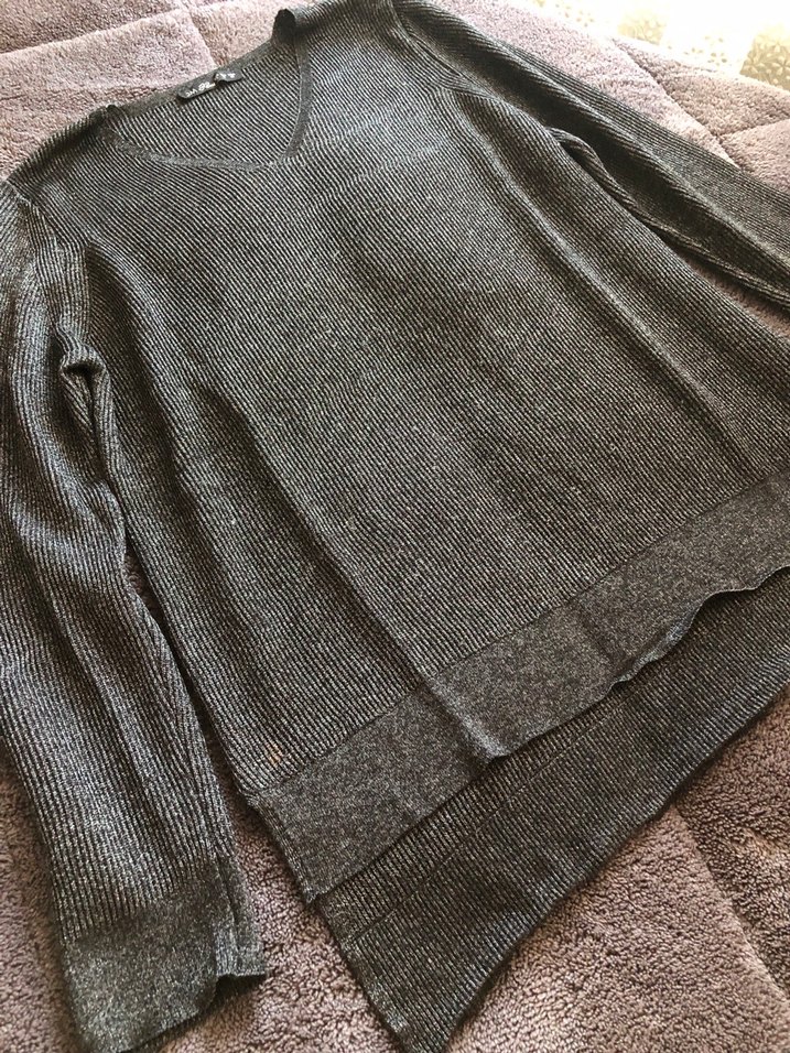 Gri Simli Bluz - Görsel 2