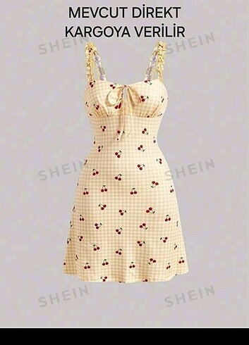 Sheinside Cherry elbise