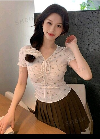 s Beden shein coquette bluz