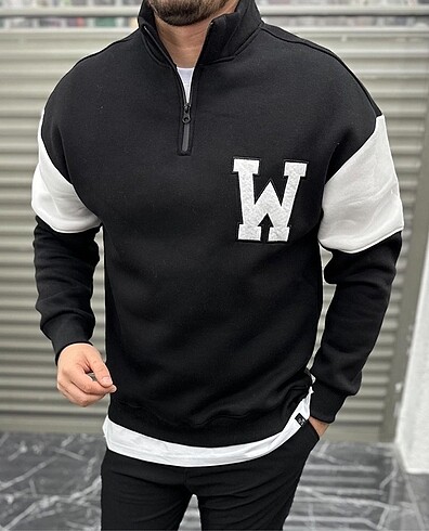 Unisex Oversize Sweatshirt SİYAH