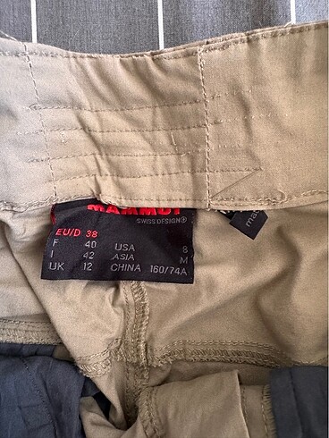m Beden camel Renk Mammut pantolon