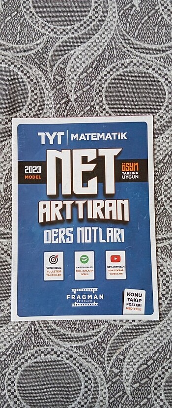 Fragman Yayınları 2025 Tyt Net Arttıran Ders Notları