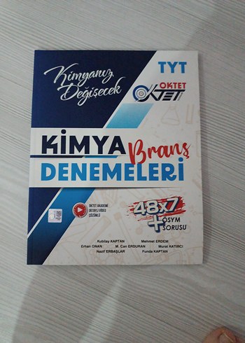 TYT Kimya Branş Denemeleri Kitabı