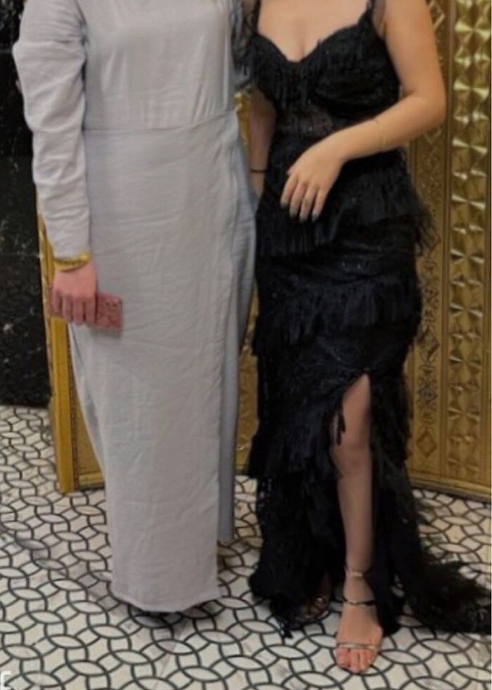 Siyah abiye - Görsel 4