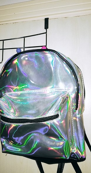 Zara hologram çanta 